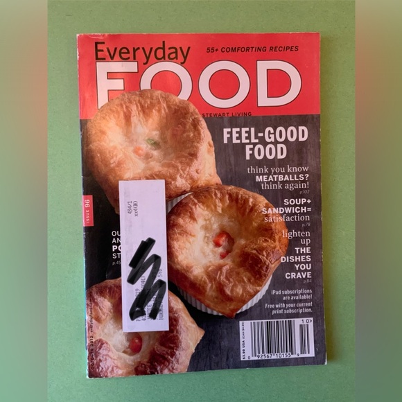 Martha Stewart Everyday Food Magazine with Blue and Red Cover - Picture 4 of 10